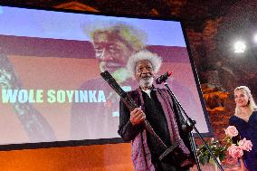 Wole Soyinka, Spiros Vergos Prize, 30th Prague Writers' Festival