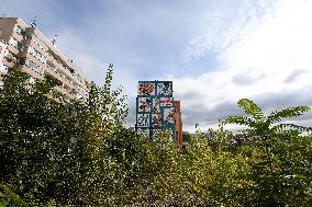 Wall of Culture, Polish-Czech artistic project, Prague