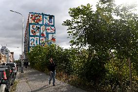 Wall of Culture, Polish-Czech artistic project, Prague