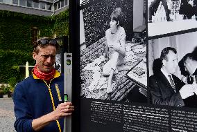 Photo exhibition Undesirable Moments, installation, photo manipulation