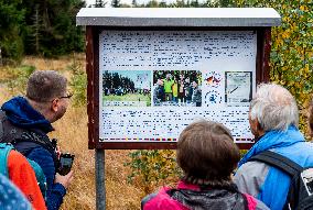 Klinska brana tourist border crossing, Czech-German Partnership Club