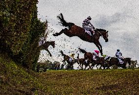 the 130th Grand Pardubice Steeplechase in Pardubice