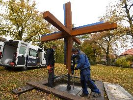 Cross of Reconciliation, 400th anniversary of the Battle of White Mountain