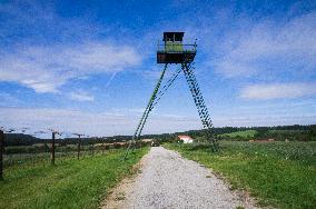 The Iron Curtain monument, memorial