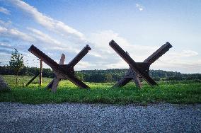 The Iron Curtain monument, memorial