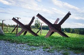 The Iron Curtain monument, memorial