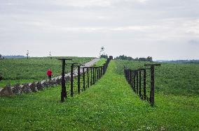 The Iron Curtain monument, memorial