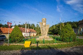 The Liberation Monument to mark the end of World War II.