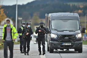 police control, borders, terrorism, Dolni Dvoriste