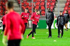 Patrick Vieira, OGC Nice players training session