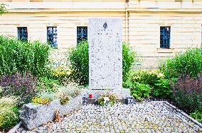 the monument dedicated to all the political prisoners of Uherske Hradiste District