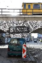 The Brnox, a social art project by Katerina Seda in Vlhka Street in Brno