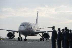 Military aircraft, body of staff sergeant Michaela Ticha