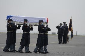 Military aircraft, body of staff sergeant Michaela Ticha