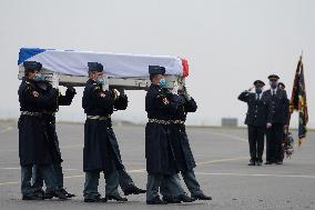 Military aircraft, body of staff sergeant Michaela Ticha