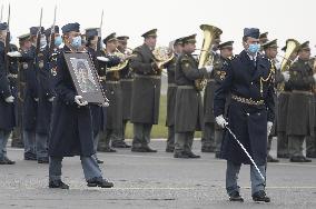 Military aircraft, body of staff sergeant Michaela Ticha