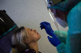comprehensive testing for COVID-19 disease in retirement home, test, tests, sample