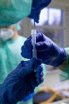 comprehensive testing for COVID-19 disease in retirement home, test, tests, sample