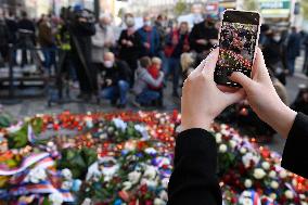 On-line celebrations Thanks That We Can candles Narodni street Prague