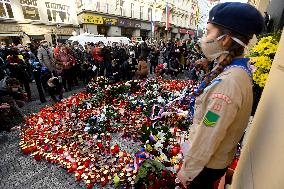 On-line celebrations Thanks That We Can candles Narodni street Prague