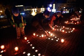 Freedom Festival in Zlin, support Belarus, fighting for democracy