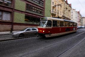 Tram, Prague, Tatra T3RP, line 2