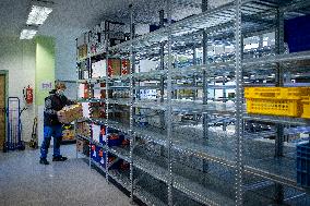 food bank, national charity collection of food and drugstore goods