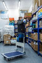 food bank, national charity collection of food and drugstore goods