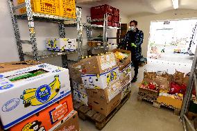 food bank, national charity collection of food and drugstore goods