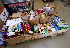 food bank, national charity collection of food and drugstore goods