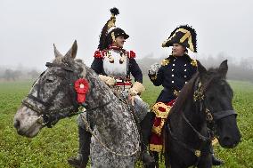 Then in Slavkov (Austerlitz), 215th anniversary of Battle of the Three Emperors