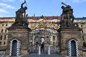 the Prague Castle