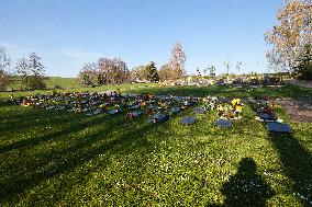 graveyard, Milevsko monastery