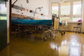 hospital bed, the Bulovka Hospital