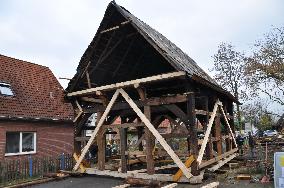 500 year old half-timbered house, Martfeld