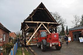 500 year old half-timbered house, Martfeld