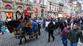 protests against the government anti-coronavirus measures