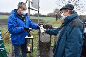 Light from Bethlehem, scouts, Czech, Austria