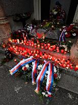 Vaclav Havel, former Czech President, death anniversary, grave