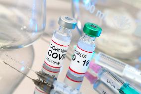 vaccine, vaccination, ampoule, COVID-19, coronavirus