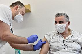 Jaroslav Sterba, vaccination, COVID-19, coronavirus