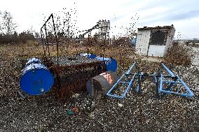 Ostramo, chemical plant, oil lagoons clean-up