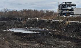 Ostramo, chemical plant, oil lagoons clean-up