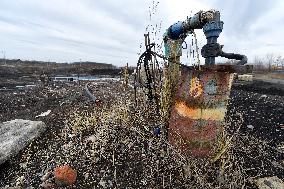 Ostramo, chemical plant, oil lagoons clean-up