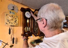 Watchmaker Ivan Kopecky, mechanical antic (historical, vintage, antique clock) watches