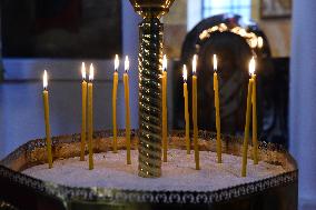 orthodox Christmas liturgy, online, church in Olomouc, mass