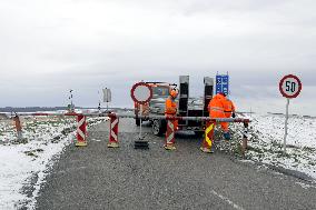 Valtice-Schrattenberg small border crossings Austria-Czech Republic