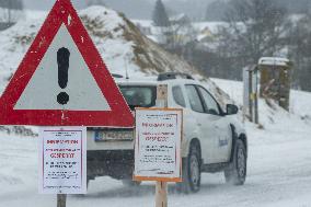 Nove Hrady-Pyhrabruck small border crossings Austria-Czech Republic