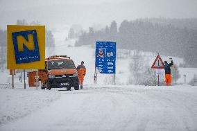 Nove Hrady-Pyhrabruck small border crossings Austria-Czech Republic