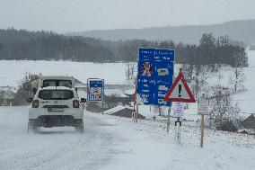 Nove Hrady-Pyhrabruck small border crossings Austria-Czech Republic